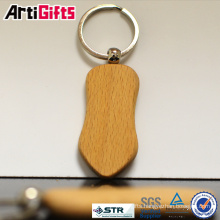 Handmade decorative guitar wooden keychain